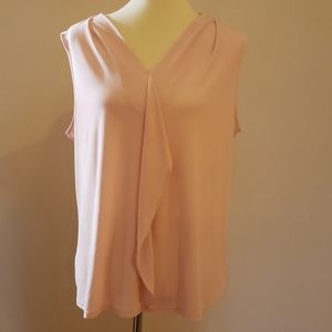 Roz & Ali Women's size 1X blush pink dress top
